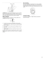 Preview for 11 page of Kenmore Ultraclean 665.1479 series Use & Care Manual