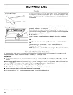 Preview for 22 page of Kenmore Ultraclean 665.1479 series Use & Care Manual