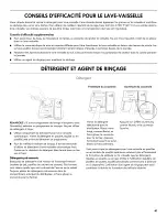 Preview for 61 page of Kenmore Ultraclean 665.1479 series Use & Care Manual