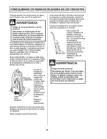 Preview for 42 page of Kenmore VACUUM CLEANER 116.32189 Owner'S Manual