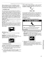 Предварительный просмотр 67 страницы Kenmore W10213167A Use & Care Manual