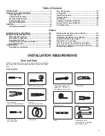 Preview for 3 page of Kenmore W10562368A Installation Instructions Manual