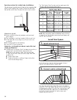 Предварительный просмотр 12 страницы Kenmore W10562370A Installation Instructions Manual