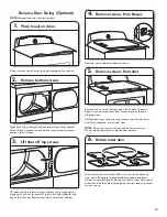 Предварительный просмотр 15 страницы Kenmore W10562370A Installation Instructions Manual