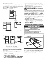 Предварительный просмотр 21 страницы Kenmore W10562370A Installation Instructions Manual