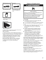 Предварительный просмотр 37 страницы Kenmore W10562370A Installation Instructions Manual