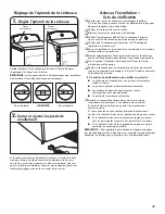 Предварительный просмотр 47 страницы Kenmore W10562370A Installation Instructions Manual