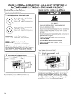 Предварительный просмотр 10 страницы Kenmore w10680149B Installation Instruction