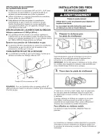 Предварительный просмотр 57 страницы Kenmore w10680149B Installation Instruction