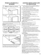 Предварительный просмотр 63 страницы Kenmore w10680149B Installation Instruction