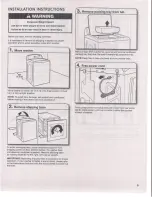 Предварительный просмотр 5 страницы Kenmore W10682744B Installation Instructions Manual