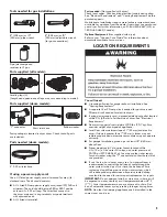 Preview for 5 page of Kenmore W10850306A Installation Instructions Manual