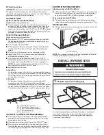 Preview for 9 page of Kenmore W10850306A Installation Instructions Manual