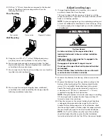 Предварительный просмотр 9 страницы Kenmore W10884766A Installation Instructions Manual