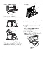 Предварительный просмотр 16 страницы Kenmore W10884766A Installation Instructions Manual