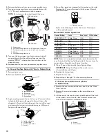 Предварительный просмотр 18 страницы Kenmore W10884766A Installation Instructions Manual