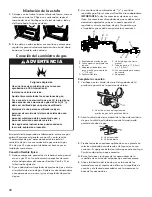 Предварительный просмотр 30 страницы Kenmore W10884766A Installation Instructions Manual