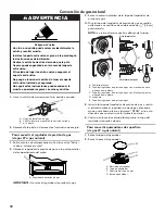 Предварительный просмотр 38 страницы Kenmore W10884766A Installation Instructions Manual