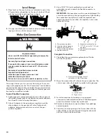 Предварительный просмотр 10 страницы Kenmore W11024188A Installation Instructions Manual