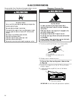 Предварительный просмотр 14 страницы Kenmore W11024188A Installation Instructions Manual