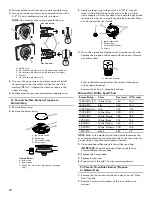 Предварительный просмотр 18 страницы Kenmore W11024188A Installation Instructions Manual