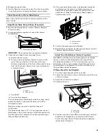 Предварительный просмотр 21 страницы Kenmore W11024188A Installation Instructions Manual