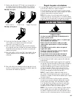 Предварительный просмотр 29 страницы Kenmore W11024188A Installation Instructions Manual