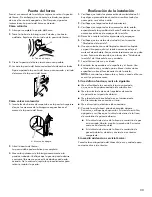 Предварительный просмотр 33 страницы Kenmore W11024188A Installation Instructions Manual