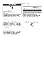 Preview for 9 page of Kenmore W11024189A Installation Instructions Manual