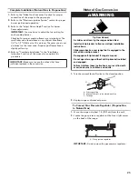 Предварительный просмотр 25 страницы Kenmore W11024189A Installation Instructions Manual