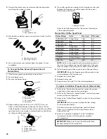 Предварительный просмотр 26 страницы Kenmore W11024189A Installation Instructions Manual