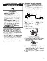 Предварительный просмотр 43 страницы Kenmore W11024189A Installation Instructions Manual