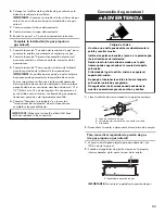 Предварительный просмотр 53 страницы Kenmore W11024189A Installation Instructions Manual