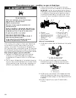 Предварительный просмотр 70 страницы Kenmore W11024189A Installation Instructions Manual