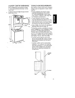 Предварительный просмотр 15 страницы Kenmore Washer/Dryer Owner'S Manual And Installation Instructions