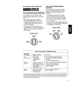 Предварительный просмотр 39 страницы Kenmore Washer/Dryer Owner'S Manual And Installation Instructions