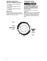 Preview for 18 page of Kenmore Washer Owner'S Manual And Installation Instructions