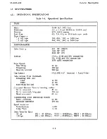 Preview for 12 page of Kennedy 9600A Operation And Maintenance Manual