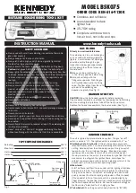 Preview for 1 page of Kennedy BSK075 Instruction Manual