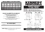 Kennedy KEN-594-4820K Instruction Manual предпросмотр