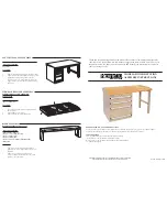 Kennedy MODULAR WORK STATION Assembly & Instruction Manual предпросмотр