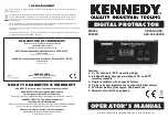 Kennedy PDV360 Operator'S Manual предпросмотр