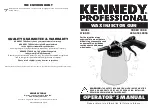 Kennedy PROFESSIONAL WIG010 Operator'S Manual preview