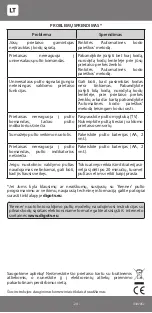 Preview for 20 page of Kenner RC-909 User Manual