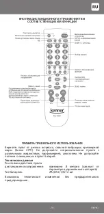 Preview for 31 page of Kenner RC-909 User Manual