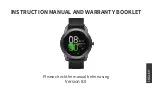 Предварительный просмотр 2 страницы Kenneth Cole Wellness Watch Instruction Manual And Warranty Booklet