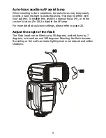 Preview for 5 page of kenro SPEEDFLASH KFL101 Instruction Manual