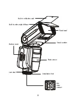 Preview for 8 page of kenro SPEEDFLASH KFL101 Instruction Manual