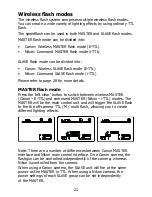 Preview for 21 page of kenro SPEEDFLASH KFL101 Instruction Manual