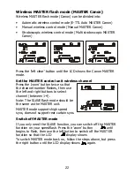 Preview for 22 page of kenro SPEEDFLASH KFL101 Instruction Manual